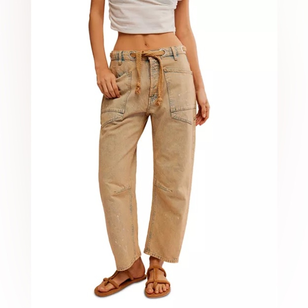 Free People, We the Free
Moxie Barrel Jeans, 
washed, never worn 
size 26
Cowby - Picture 5 of 10